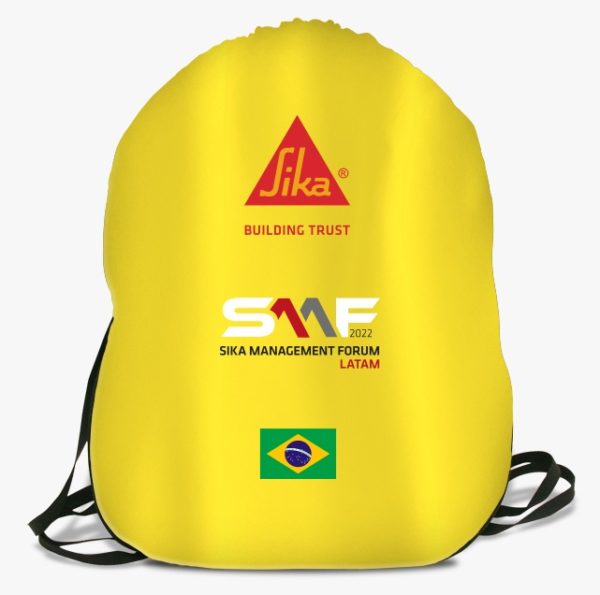 Mochila Saco Nylon Emborrachado Promocional