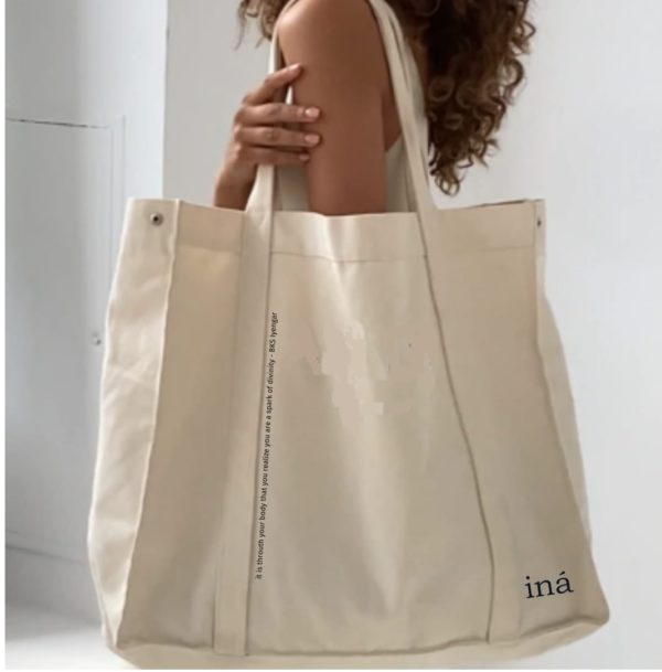 Ecobag em Algodão Cru